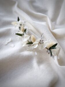 Tocados de flores para novias boho
